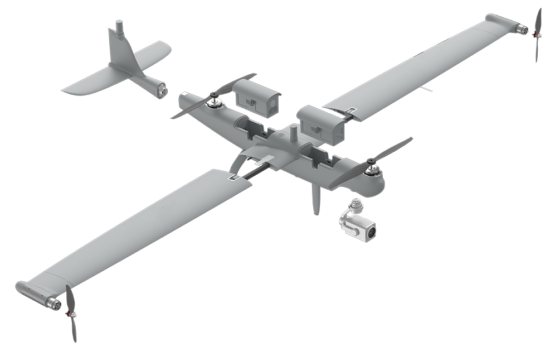 Tilt rotor UAV-Industrial drones